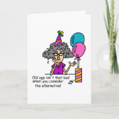 Birthday Alternative Spaß Karte (Vorderseite)