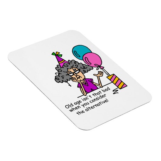 Birthday Alternative Spaß Magnet (Rechte Seite)
