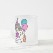 Birthday Alternative Spaß Mattglastasse (Vorderseite Links)