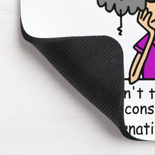 Birthday Alternative Spaß Mousepad (Ecke)