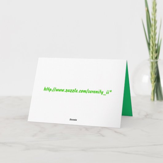 Birthday Anagram card Karte (Rückseite)