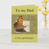 Birthday Angle Wing Comme Butterfly Karte (Gelbe Blume)