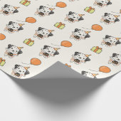 Birthday Animal Niedlich Dalmatiner Kindergeburtst Geschenkpapier (Ecke)