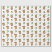 Birthday Animal Niedlich Deh Kindergeburtstag Part Geschenkpapier (Flach)