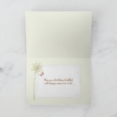 Birthday Antique Tea Cup Karte (Innenseite)