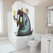 Birthday Anzug Walrus Duschvorhang (Beispiel)