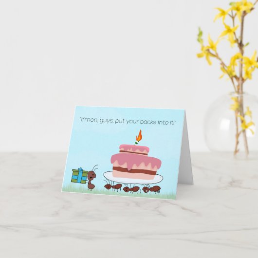 Birthday Aunts Karte (Gelbe Blume)