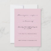 Birthday Baby Dusche rosa Goldballons Party Einladung (Vorderseite)