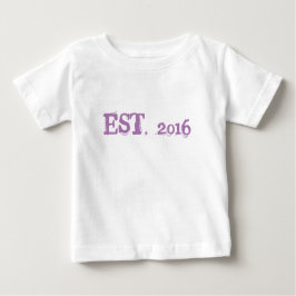Birthday Baby Fine Jersey T - Shirt, White Baby T-shirt