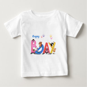 Birthday Baby T - Shirt Geschenk Happy Bears Party