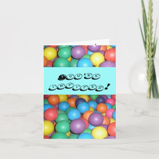 Birthday Ball Einladung (Vorderseite)