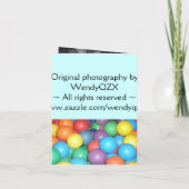 Birthday Ball Einladung (Rückseite)