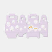 Birthday Ballons anpassbare Gefälligkeitsbox lilac Geschenkschachtel (Ungefaltet)