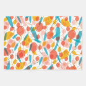 Birthday Balloon Angesagt Angesagt Hooray Geschenkpapier Set (Vorderseite)