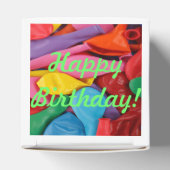 Birthday Balloon Box! Geschenkschachtel (Oben)