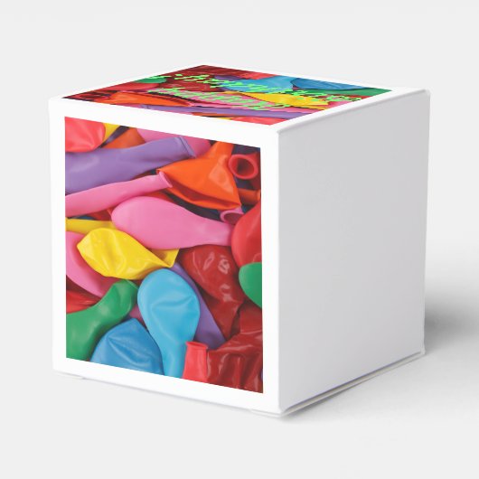 Birthday Balloon Box! Geschenkschachtel (Rückseite)