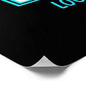 Birthday Balloon Foto Poster (Ecke)