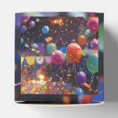 Birthday Balloon Geschenkboxen - Cube Shape Geschenkschachtel (Oben)
