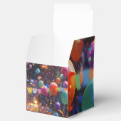 Birthday Balloon Geschenkboxen - Cube Shape Geschenkschachtel (Geöffnet)