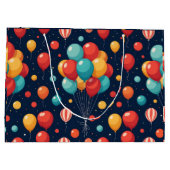 Birthday Balloon Geschenktasche Große Geschenktüte (Rückseite)