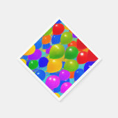 Birthday Balloon Napkins Serviette (Ecke)