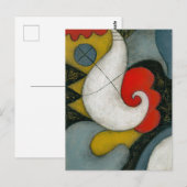 Birthday Balloon Postcard Postkarte (Vorne/Hinten)