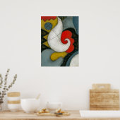 Birthday Balloon Poster Wall Art (Küche)