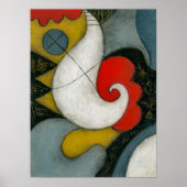 Birthday Balloon Poster Wall Art (Vorne)