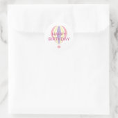 Birthday Balloon Sticker (Tasche)