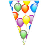 Birthday Balloons Banner Flags (Zweite Fahne)