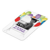 Birthday Balloons Foto Magnet (Linke Seite)