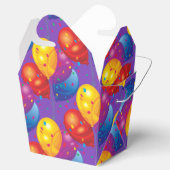 Birthday Balloons Gefallen Box Geschenkschachtel (Geöffnet)