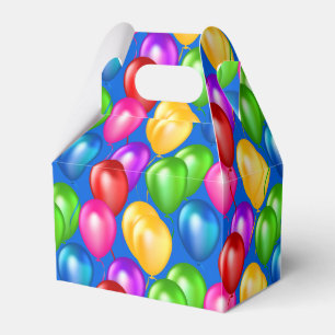 Birthday Balloons Gefallen Box Geschenkschachtel