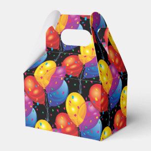 Birthday Balloons Gefallen Box Geschenkschachtel
