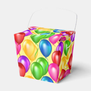 Birthday Balloons Gefallen Box Geschenkschachtel