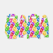 Birthday Balloons Geschenkschachtel (Ungefaltet)
