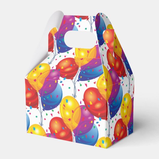 Birthday Balloons Geschenkschachtel (Rückseite)