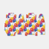 Birthday Balloons Geschenkschachtel (Ungefaltet)