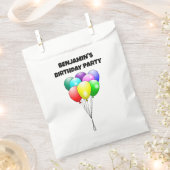 Birthday Balloons Geschenktütchen (Ausgeschnitten)