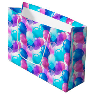 Birthday Balloons Papier Geschenktasche Große Geschenktüte