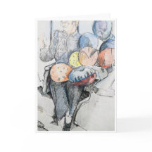 Birthday Balloons Party Card