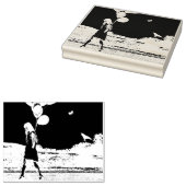 Birthday Balloons und Raven Gummistempel (Stempel)