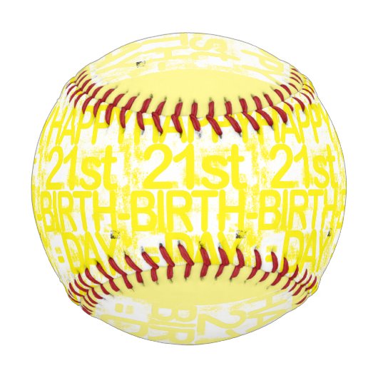 Birthday Baseball (Vorderseite)