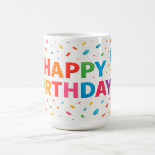 Birthday Bash: Confetti Edition Kaffeetasse