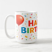 Birthday Bash: Confetti Edition Kaffeetasse (Links)