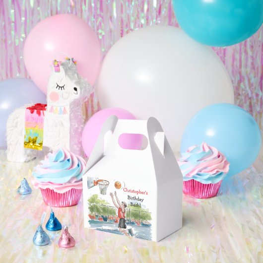 Birthday Bash: Hoops und Hype Geschenkschachtel (Party)