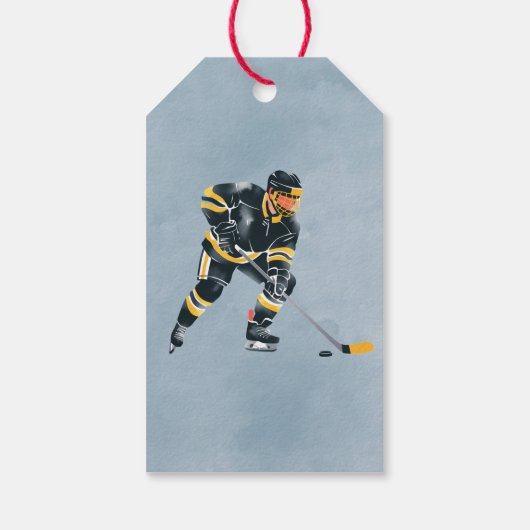 Birthday Bash on Ice Danke Geschenkanhänger (Rückseite)