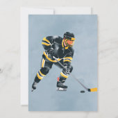 Birthday Bash on Ice Einladung (Rückseite)