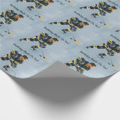 Birthday Bash on Ice Geschenkpapier (Ecke)