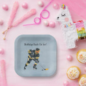 Birthday Bash on Ice Pappteller (Party)